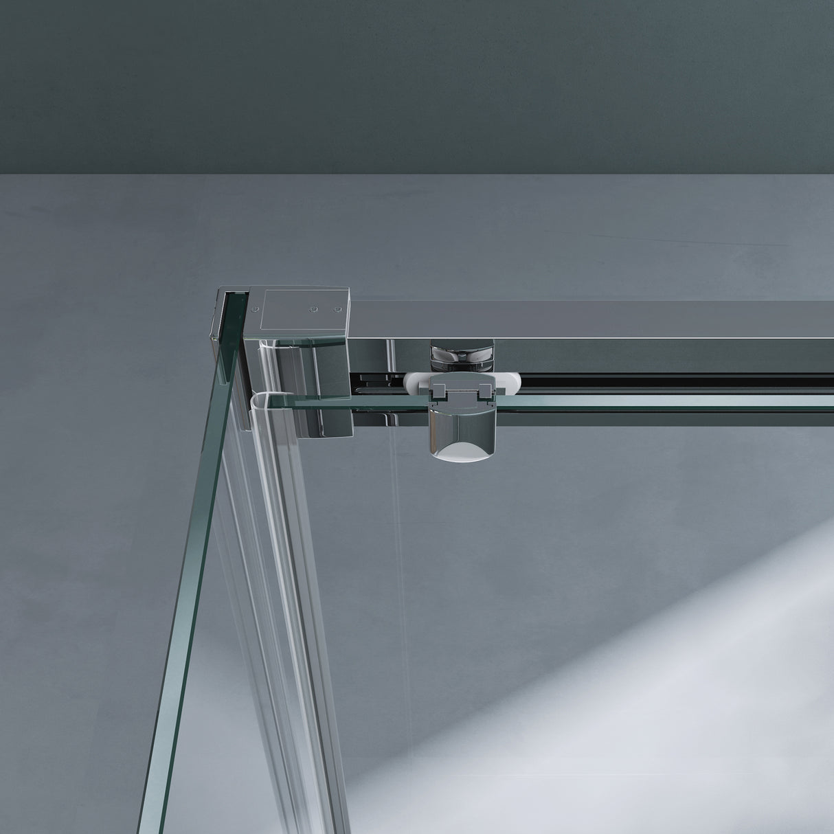 glasvilla Box Doccia in Vetro di Sicurezza ESG da 6 mm Cabina Doccia con Meccanismo di Chiusura Soft Close Box Doccia con Porta Scorrevole Ravenna12K