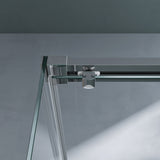 glasvilla Box Doccia in Vetro di Sicurezza ESG da 6 mm Cabina Doccia con Meccanismo di Chiusura Soft Close Box Doccia con Porta Scorrevole Ravenna12K