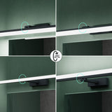 lampada da specchio glasvilla 40cm lampada da bagno a LED | Lampada da specchio, lampada da bagno 6000K | Luxaris 9W girevole a 180° 