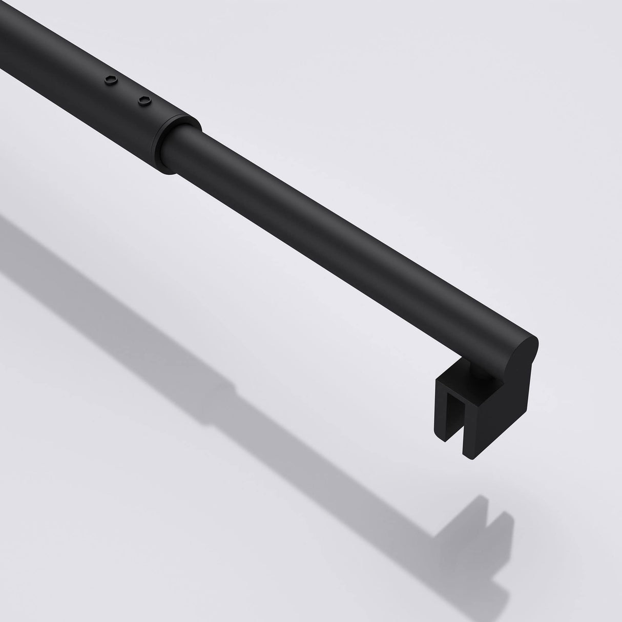Maniglione di sostegno Glasvilla per doccia, parete divisoria per doccia, parete in vetro per doccia | Stabilizzatore per doccia walk-in | Rotazione a 180° per spessori del vetro da 6 a 10 mm