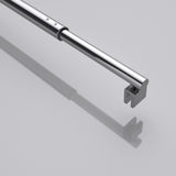 Maniglione di sostegno Glasvilla per doccia, parete divisoria per doccia, parete in vetro per doccia | Stabilizzatore per doccia walk-in | Rotazione a 180° per spessori del vetro da 6 a 10 mm