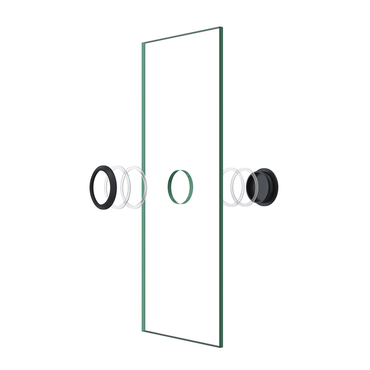 maniglia per porta Glasvilla, pomello per porta della stanza, maniglia per porta della doccia, maniglia a barra, maniglie per porte in vetro, maniglia a tirare