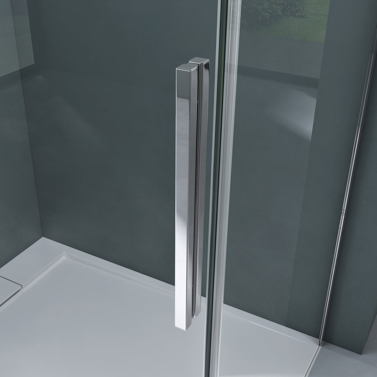 glasvilla Box Doccia in Vetro di Sicurezza ESG da 6 mm Cabina Doccia con Meccanismo di Chiusura Soft Close Box Doccia con Porta Scorrevole Ravenna12K