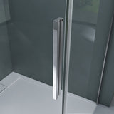 glasvilla Box Doccia in Vetro di Sicurezza ESG da 6 mm Cabina Doccia con Meccanismo di Chiusura Soft Close Box Doccia con Porta Scorrevole Ravenna12K