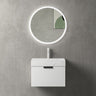 glasvilla Mobile Bagno Sospeso, Mobile da Bagno con Cassetto a Chiusura Soft-Close Include Lavabo, Lonato