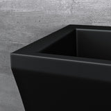 glasvilla Lavandino a Colonna Lavandino su Piedistallo per Bagni da Marmo Fuso, Lavabo a Colonna con un Foro per la Rubinetteria, Colossum07