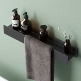 Estante de Ducha Glasvilla Reglo-03 Repisa de Pared 40 cm para Baño (Atornillable o Adhesiva)