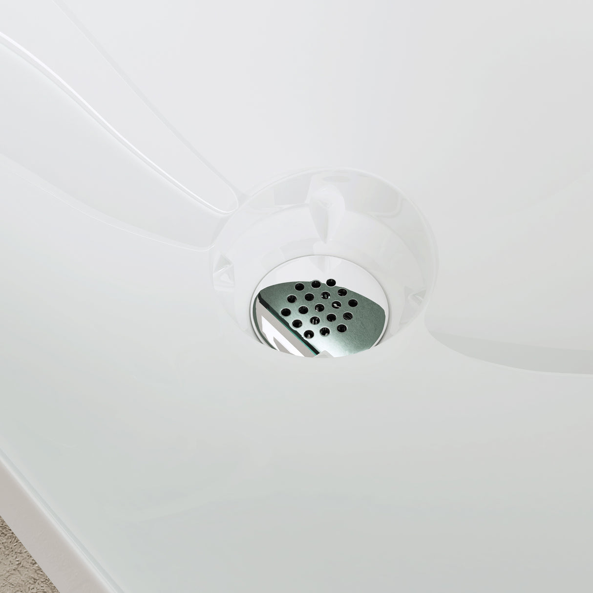 glasvilla Lavabo da Appoggio 60x38x20cm Lavabo Bagno Sospeso Lavandino Bagno Bianco da Minerale fuso con Coperchio di Scarico Col6035