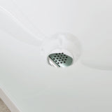 glasvilla Lavabo da Appoggio 60x38x20cm Lavabo Bagno Sospeso Lavandino Bagno Bianco da Minerale fuso con Coperchio di Scarico Col6035