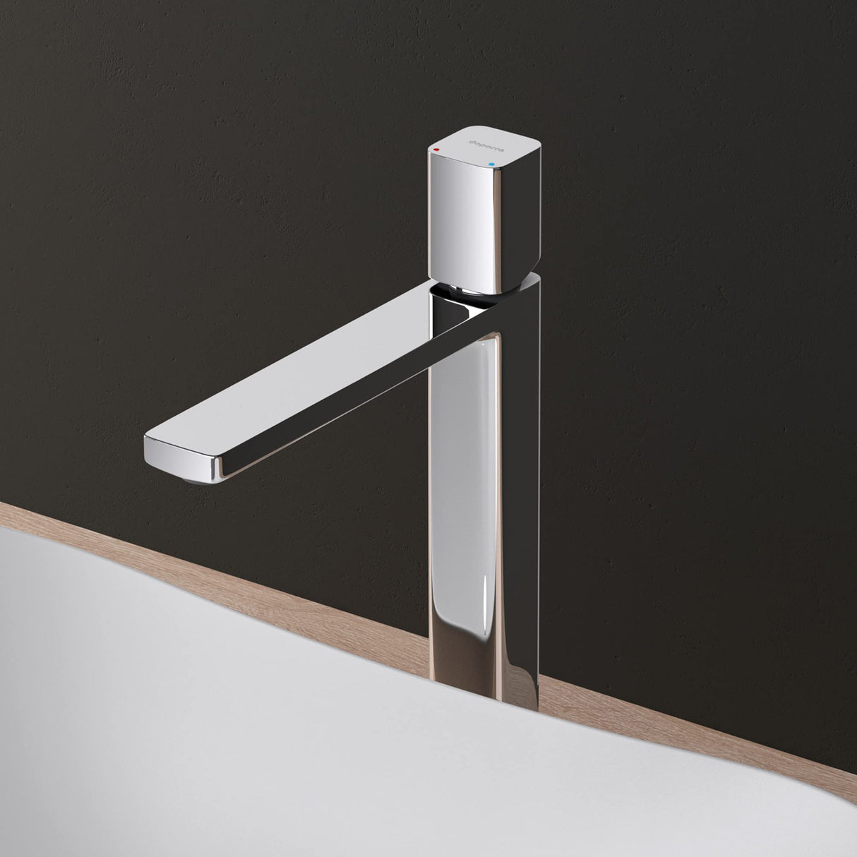 glasvilla Rubinetto Miscelatore per Lavabo Monocomando Rubinetto Bagno per Bidet Lavandino WAO-7901
