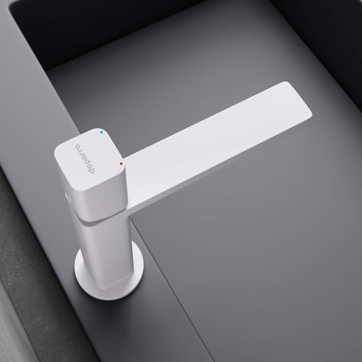 glasvilla Rubinetto Miscelatore per Lavabo Monocomando Rubinetto Bagno per Bidet Lavandino WAO-7901