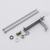 glasvilla Rubinetto Miscelatore per Lavabo Monocomando Rubinetto Bagno per Bidet e Lavandino WAO-7701 