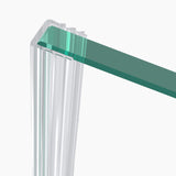 Guarnizione per doccia Glasvilla, porta in vetro per doccia per spessori di vetro da 6 mm a 10 mm, guarnizione di ricambio per parete doccia, guarnizione per parete doccia