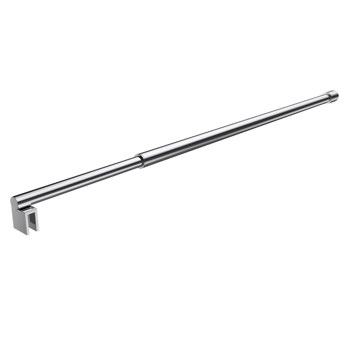 Maniglione di sostegno Glasvilla per doccia, parete divisoria per doccia, parete in vetro per doccia | Stabilizzatore per doccia walk-in | Rotazione a 180° per spessori del vetro da 6 a 10 mm