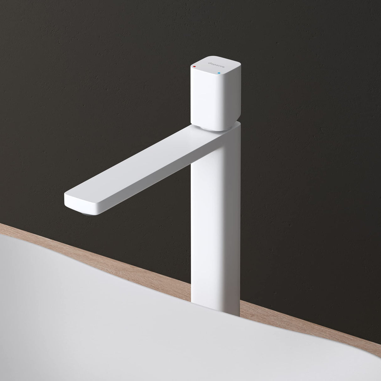glasvilla Rubinetto Miscelatore per Lavabo Monocomando Rubinetto Bagno per Bidet Lavandino WAO-7901