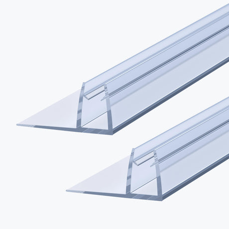 Guarnizione per doccia Glasvilla | Guarnizione per porta doccia, spessore vetro 6 mm - 8 mm | Guarnizione di ricambio per porta doccia, parete doccia dritta