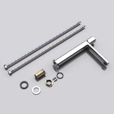 glasvilla Rubinetto Miscelatore per Lavabo Monocomando Rubinetto Bagno per Bidet Lavandino WAO-7901