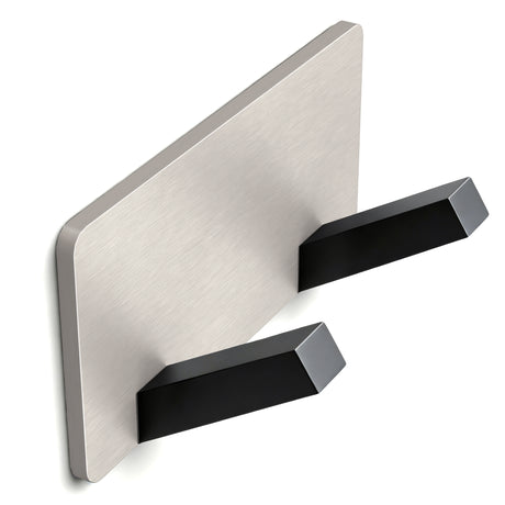 glasvilla Appendiabiti da Parete, Attaccapanni da Muro in Acciaio Inossidabile per Camera da Letto, Ingresso, Cucina, Stalo-04+05
