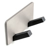glasvilla Wandgarderobe Wandhaken aus Aluminium Garderobe mit klappbaren Haken Garderobenleiste Garderobenhaken Kleiderhaken Stalo-04+05