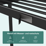 glasvilla Badezimmerregal stehend Badregal Standregal 3-stöckige aus Metall Badezimmerablage schmales Regal 18x12,5x67,3 cm Reglo-02