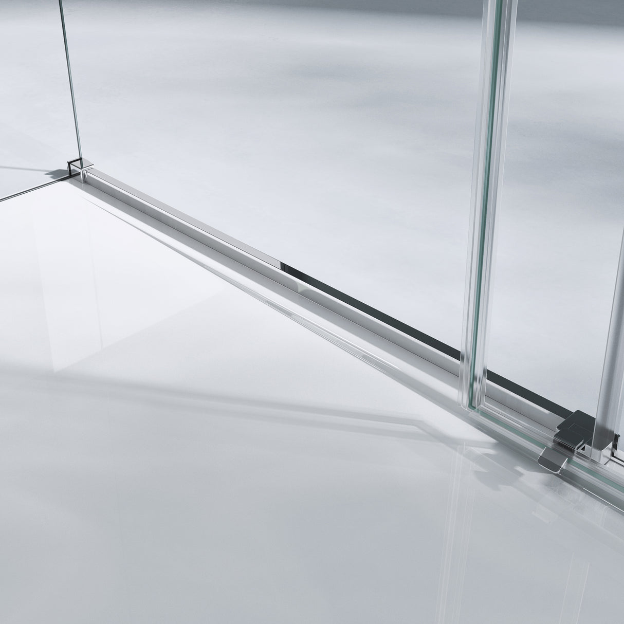 glasvilla Box Doccia in Vetro di Sicurezza ESG da 6 mm Cabina Doccia con Meccanismo di Chiusura Soft Close Box Doccia con Porta Scorrevole Ravenna12K