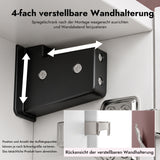 glasvilla Armoire de Toilette avec Portes Miroir | Armoire de Salle de Bain Murale | Miroir de Salle de Bain Armoire Miroir Spiegelschrank-02