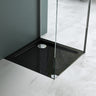 Glasvilla Design – Plato de ducha acrílico cuadrado Faro, montaje a ras de suelo
