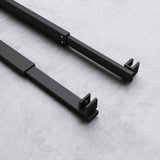 Maniglione di sostegno Glasvilla per doccia, parete divisoria per doccia, parete in vetro per doccia | Stabilizzatore per doccia walk-in | Rotazione a 180° per spessori del vetro da 6 a 10 mm