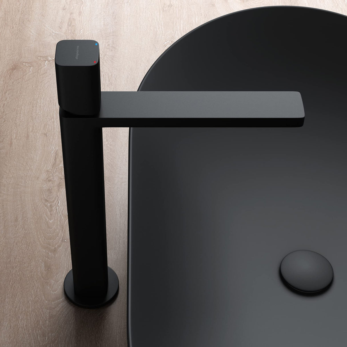 glasvilla Rubinetto Miscelatore per Lavabo Monocomando Rubinetto Bagno per Bidet Lavandino WAO-7901