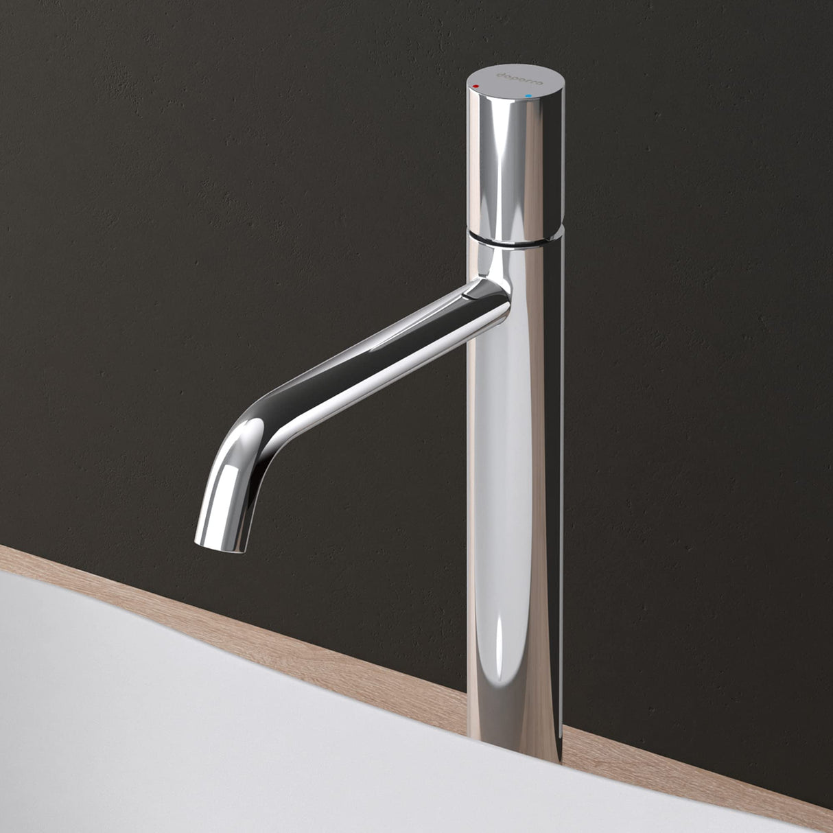 glasvilla Rubinetto Miscelatore per Lavabo Monocomando Rubinetto Bagno per Bidet e Lavandino WAO-7701 