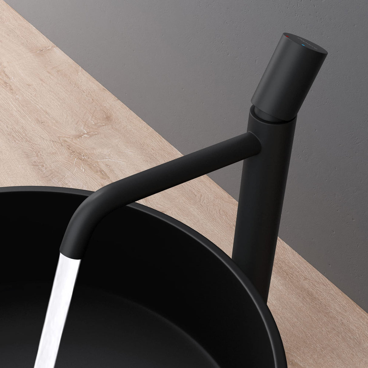 glasvilla Rubinetto Miscelatore per Lavabo Monocomando Rubinetto Bagno per Bidet e Lavandino WAO-7701 
