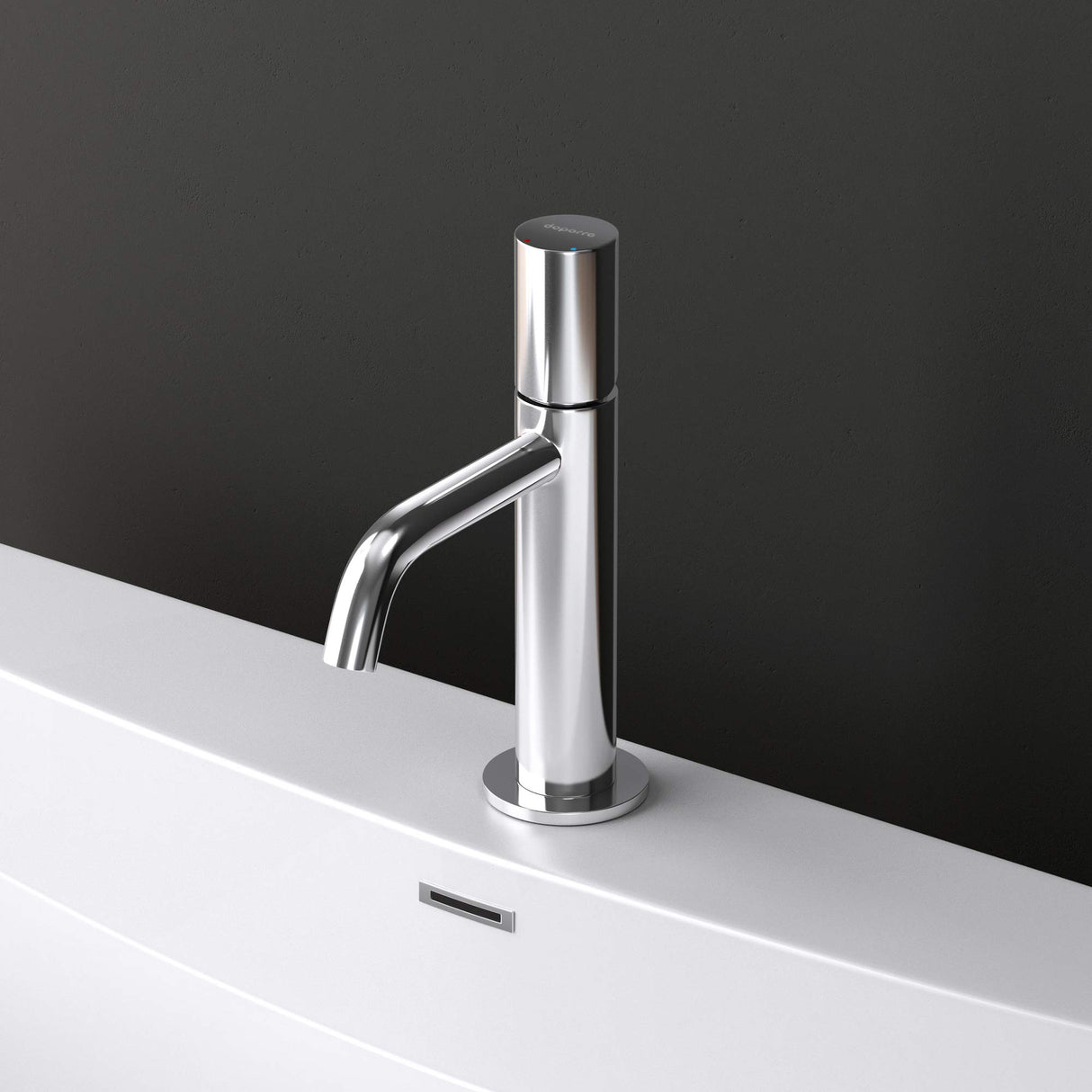 glasvilla Rubinetto Miscelatore per Lavabo Monocomando Rubinetto Bagno per Bidet e Lavandino WAO-7701 