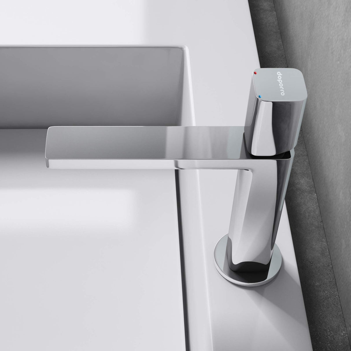 glasvilla Rubinetto Miscelatore per Lavabo Monocomando Rubinetto Bagno per Bidet Lavandino WAO-7901