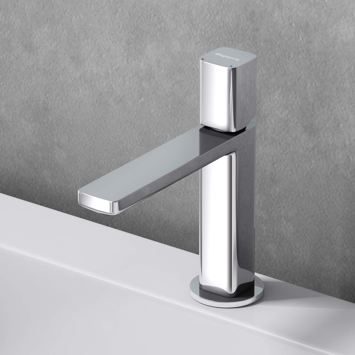 glasvilla Rubinetto Miscelatore per Lavabo Monocomando Rubinetto Bagno per Bidet Lavandino WAO-7901