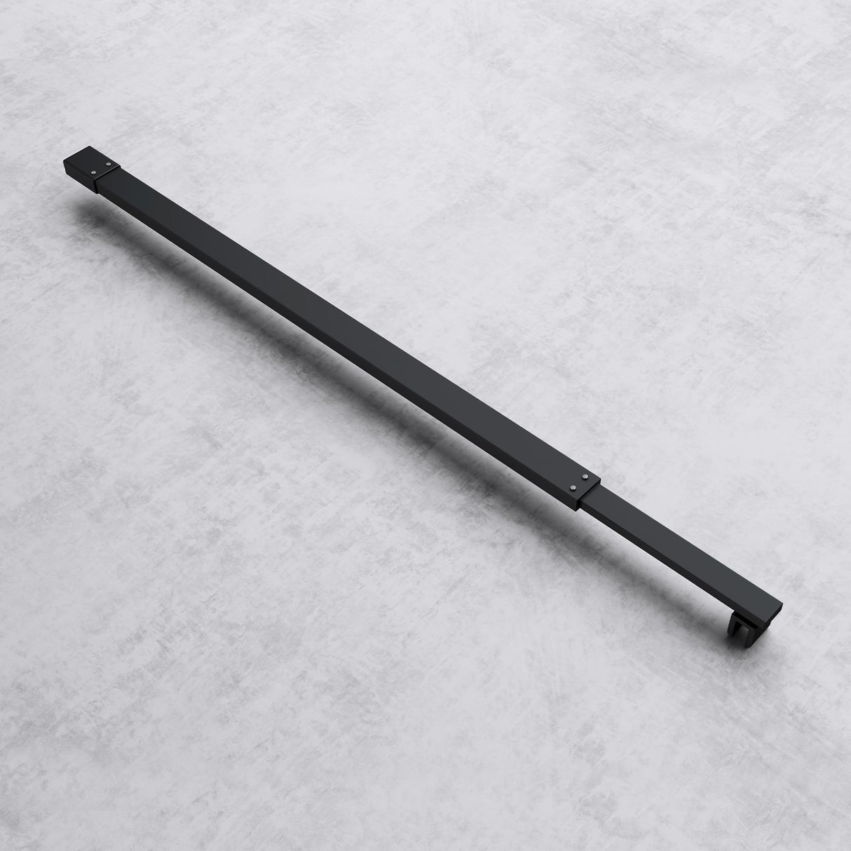 Maniglione di sostegno Glasvilla per doccia, parete divisoria per doccia, parete in vetro per doccia | Stabilizzatore per doccia walk-in | Rotazione a 180° per spessori del vetro da 6 a 10 mm