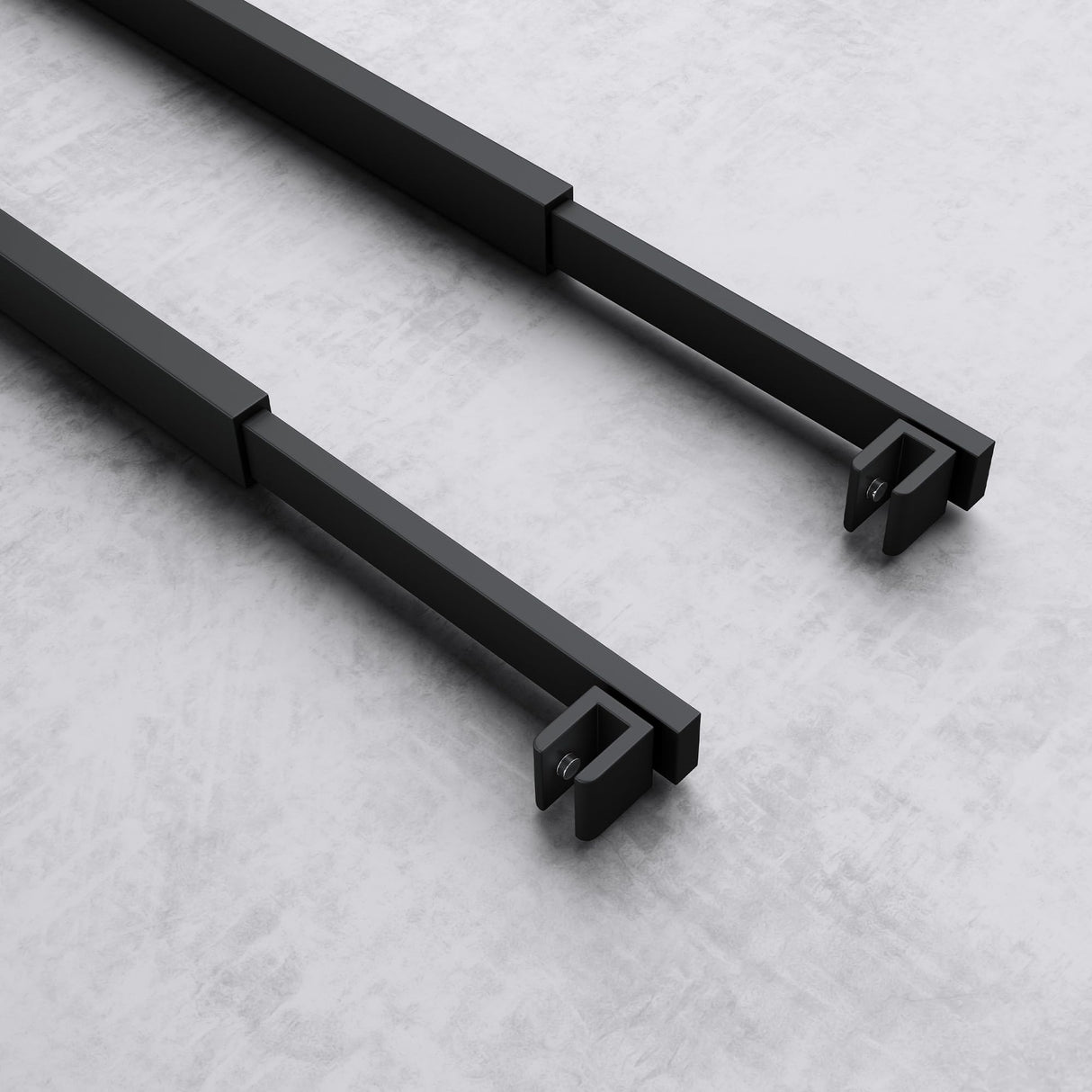 Maniglione di sostegno Glasvilla per doccia, parete divisoria per doccia, parete in vetro per doccia | Stabilizzatore per doccia walk-in | Rotazione a 180° per spessori del vetro da 6 a 10 mm