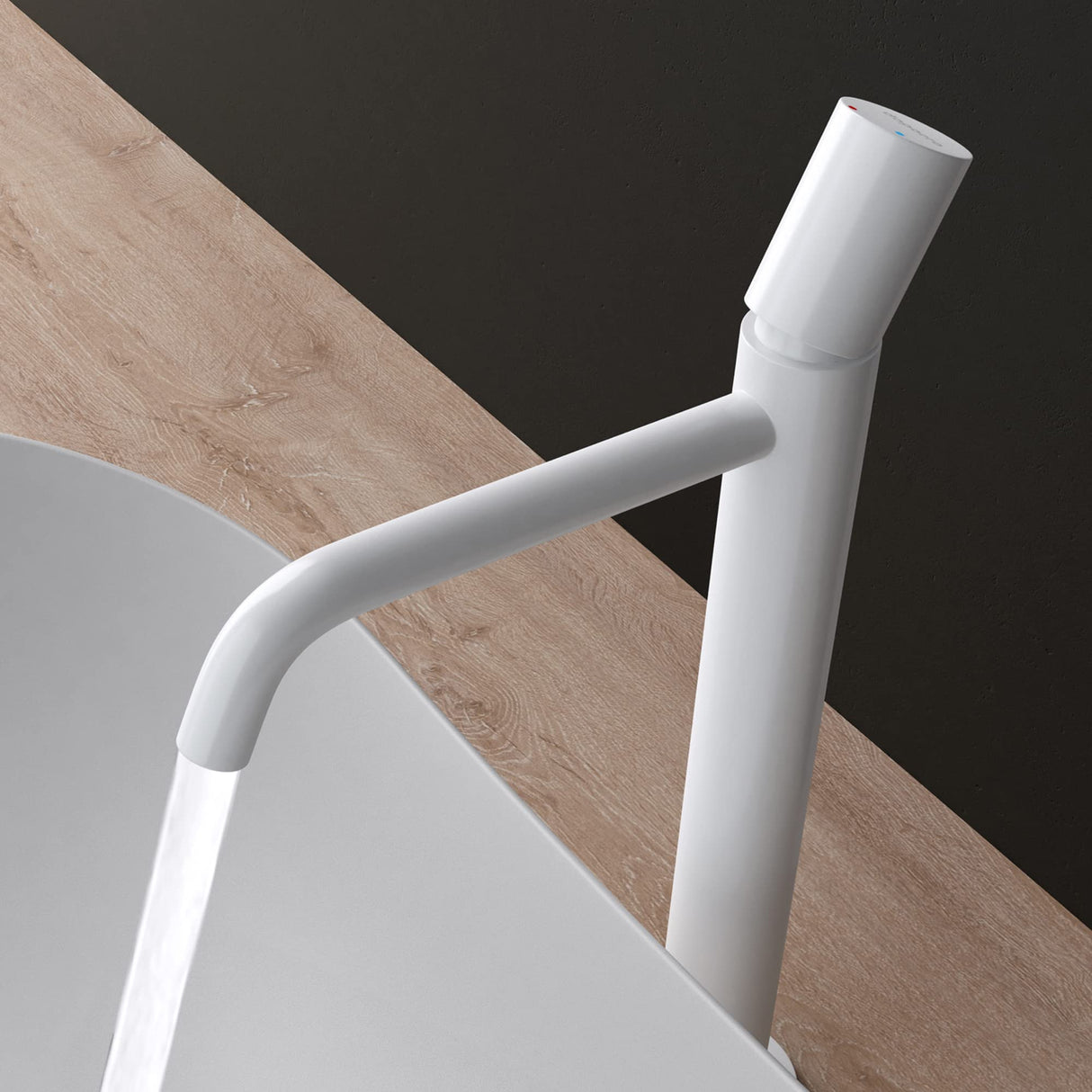 glasvilla Rubinetto Miscelatore per Lavabo Monocomando Rubinetto Bagno per Bidet e Lavandino WAO-7701 