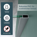 Guarnizione per doccia Glasvilla, porta in vetro per doccia per spessori di vetro da 6 mm a 10 mm, guarnizione di ricambio per parete doccia, guarnizione per parete doccia