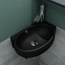 glasvilla Lavabo da Appoggio 42X28X15cm Lavabo Bagno Sospeso Lavandino Bagno in Ceramica con Nano Rivestimenti Brüssel001