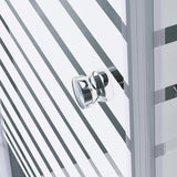 glasvilla Box doccia Angolare in Vetro, Cabina Bagno con Doppia Porta Scorrevole, Box Cabina Doccia in Vetro di Sicurezza ESG da 6 mm, Ravenna16MS