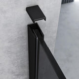 glasvilla Box Doccia Walk-In in Vetro 8mm Parete Doccia in Vetro di Sicurezza ESG con Rivestimento Nano Braccio di Sostegno BRAM1&BRAM3 Bremen1