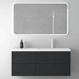 Set di mobili da bagno Glasvilla, mobile lavabo da 120 cm, mobile lavabo con base a chiusura ammortizzata, 4 cassetti, mobili da bagno Moment