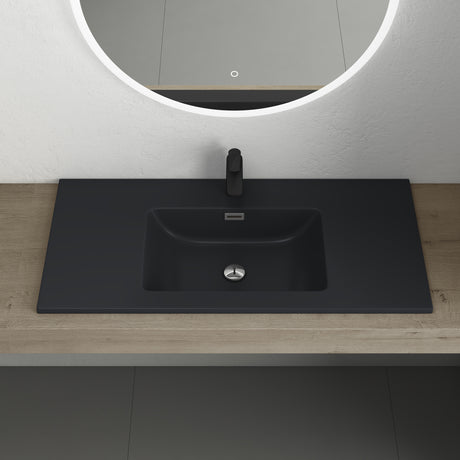 glasvilla Lavabo da Incasso da Minerale Fuso Lavabo Sottopiano Lavandino Bagno Col02