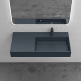 glasvilla Lavabo da Appoggio Lavandino Bagno Sospeso da Marmo Fuso Col12