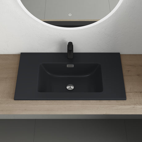 glasvilla Lavabo da Incasso da Minerale Fuso Lavabo Sottopiano Lavandino Bagno Col02