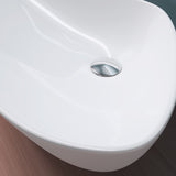 glasvilla Lavabo da Appoggio in Ceramica Lavandino Bagno Lavabo Bianco con Nano Rivestimenti Brüssel215