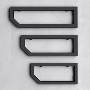 Glasvilla Design, Soporte de pared para lavabo en acero inoxidable WH03