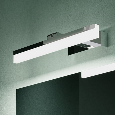 lampada da specchio glasvilla 40cm lampada da bagno a LED | Lampada da specchio, lampada da bagno 6000K | Luxaris 9W girevole a 180° 
