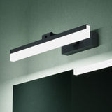 lampada da specchio glasvilla 40cm lampada da bagno a LED | Lampada da specchio, lampada da bagno 6000K | Luxaris 9W girevole a 180° 