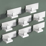 Glasvilla Design – Ganchos de pared de acero inoxidable Stalo-06 / Stalo-07 con montaje adhesivo o atornillado